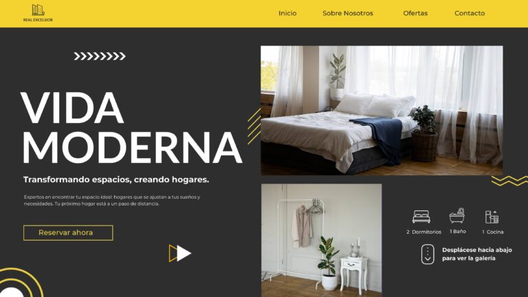 Sitio Web Inmobiliario en Málaga